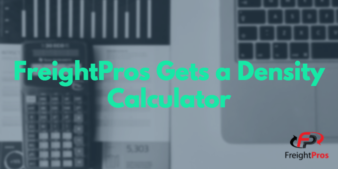 freight density calculator