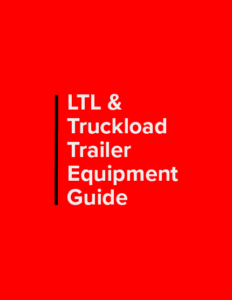 red background with title text