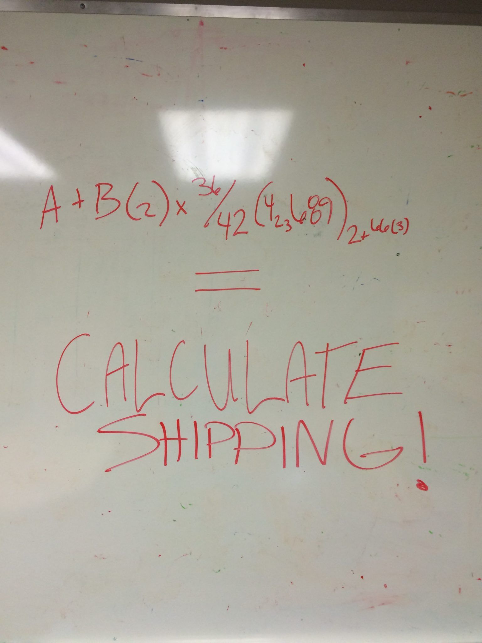calculate shipping
