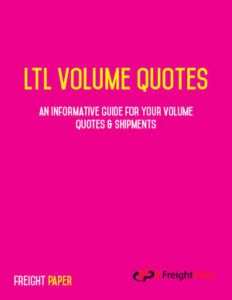 LTL Volume Quotes