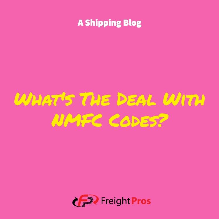 Nmfc Codes Chart