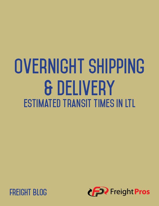 overnight shipping and delivery
