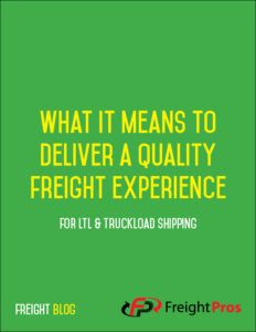 deliver quality freight