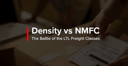 Density vs. NMFC